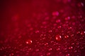 Red aluminum can with water drops or dew Royalty Free Stock Photo