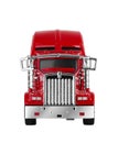 Red american truck