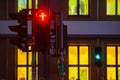 Red Ampelman walk sign in Berlin