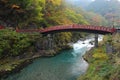 Red Ancient Bridge, Japan