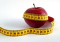 Red apple diet Royalty Free Stock Photo