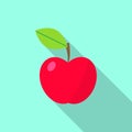 Red apple icon Royalty Free Stock Photo