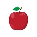 Red Apple Icon Royalty Free Stock Photo