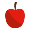 red apple icon Royalty Free Stock Photo