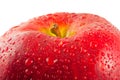 Red apple, macro Royalty Free Stock Photo
