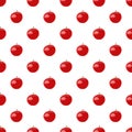 Red apple pattern Royalty Free Stock Photo