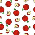 Red apple pattern