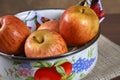 red apple tasty natural fruit vegan healthy food