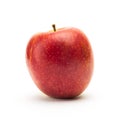 Red apple on white Royalty Free Stock Photo