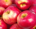 Red apples.background Royalty Free Stock Photo