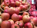 Red apples in the banket