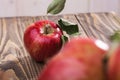 Red apples Royalty Free Stock Photo