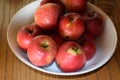 red apples in a bowl Royalty Free Stock Photo