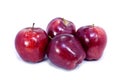 Red apples ,healthy fruit and organic food