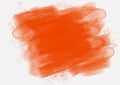 Red aquarelle brushstrokes Royalty Free Stock Photo