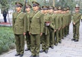 Red Army recruits in Nanjing