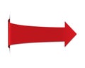 Red arrow Royalty Free Stock Photo
