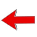 Red arrow Royalty Free Stock Photo