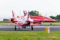 Red Arrow taxiing out