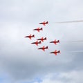 The Red Arrows Royalty Free Stock Photo