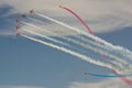 Red Arrows Aerobatic Display Team Royalty Free Stock Photo