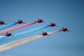 Red Arrows display