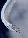 Red Arrows Display Team Royalty Free Stock Photo