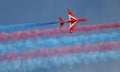Red Arrows display team Royalty Free Stock Photo