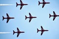 Red Arrows Royalty Free Stock Photo