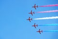 The Red Arrows, Eastbourne Royalty Free Stock Photo