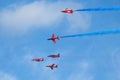 The Red Arrows, Eastbourne Royalty Free Stock Photo