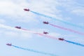 Red Arrows in the Goose formation