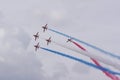 Red Arrows Royalty Free Stock Photo