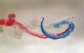 The Red Arrows RAF display team in action. Royalty Free Stock Photo