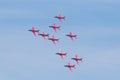 Red Arrows at Wales National Airshow 2017.
