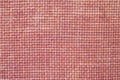 red art pattern woven fabric texture for background Royalty Free Stock Photo