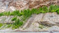 The Aryan valley, Batalik sector, Ladakh, India Royalty Free Stock Photo