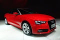 Red Audi a5 Cabriolet