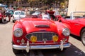Red 1961 Austin Healey 3000 Royalty Free Stock Photo