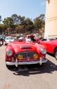 Red 1961 Austin Healey 3000 Royalty Free Stock Photo