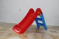 Red Baby slide for indoor