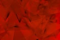 Red background with angles and shadows Royalty Free Stock Photo