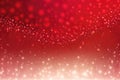 Red Background With Gradient And Shimmering Shimmer. Generative AI