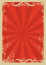 Red background with grunge elements Royalty Free Stock Photo