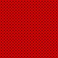 Red Background with Perforated Pattern Royalty Free Stock Photo