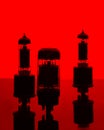 Vacuum Tubes Royalty Free Stock Photo