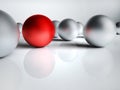 Red Ball Royalty Free Stock Photo