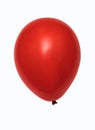 Red balloon isolated Royalty Free Stock Photo