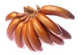 Red Bananas Isolated