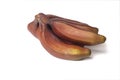 Red Bananas Isolated Royalty Free Stock Photo